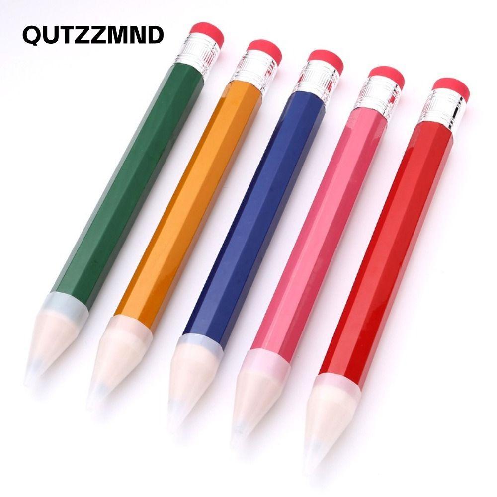 QUTZZMND Giant Pencil, 18 / 34 / 39CM Có Tẩy Bút Chì Lớn, Đồ Chơi Mới Lạ Chất Lượng Cao Hiệu Suất Ch