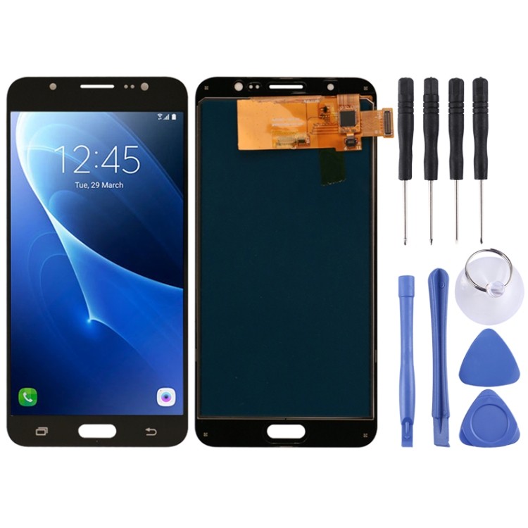 Nhà máy bán trực tiếp Màn hình LCD + Bảng điều khiển cảm ứng cho Galaxy J7 / J7 Duos, J710F, J710FN,