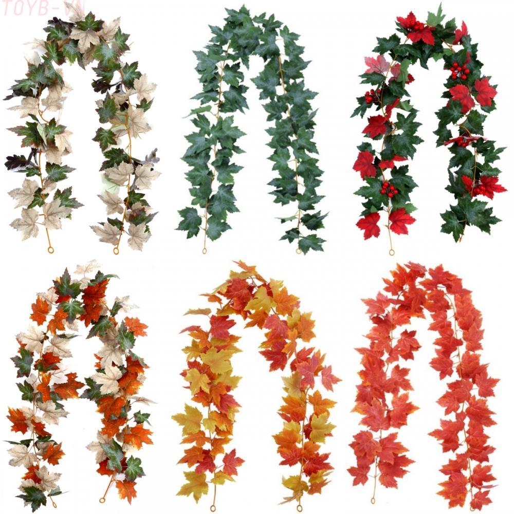 【TOYBOX】Artificial Maple Leaves Thanksgiving Decoration Home Décor Life-like Leaves
