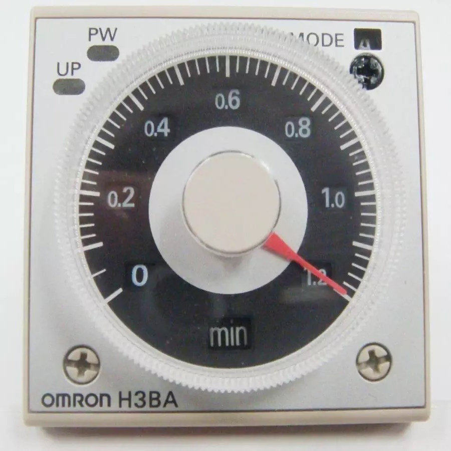 Rơle thời gian Omron H3BA-N8H H3CR-H8L Độ trễ tắt nguồn AC220 24 Có thể điều chỉnh