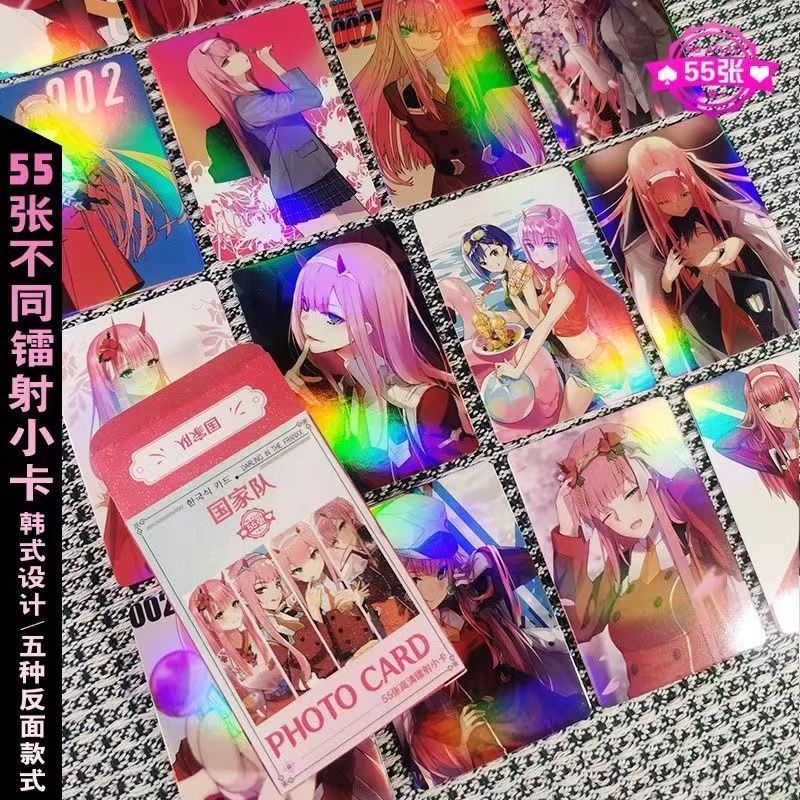 Phong Cách Mới Đội Quốc Gia Photocard Truyện Tranh Franks Hàng Hóa Góc Tròn Thẻ Nhiều Lớp HD Bưu Thi