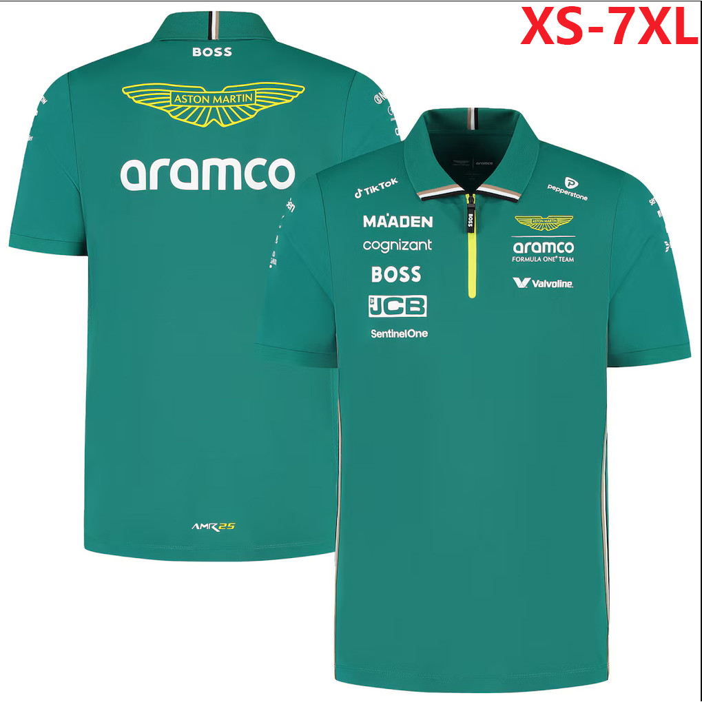 Áo polo unisex F1 và áo đấu đội đua Aston Martin F1