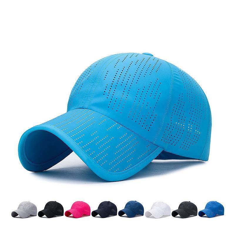 Professional Running Quick-Drying Cap Marathon Outdoor Sport Climbing Breathable Mesh Peaked Cap Sun