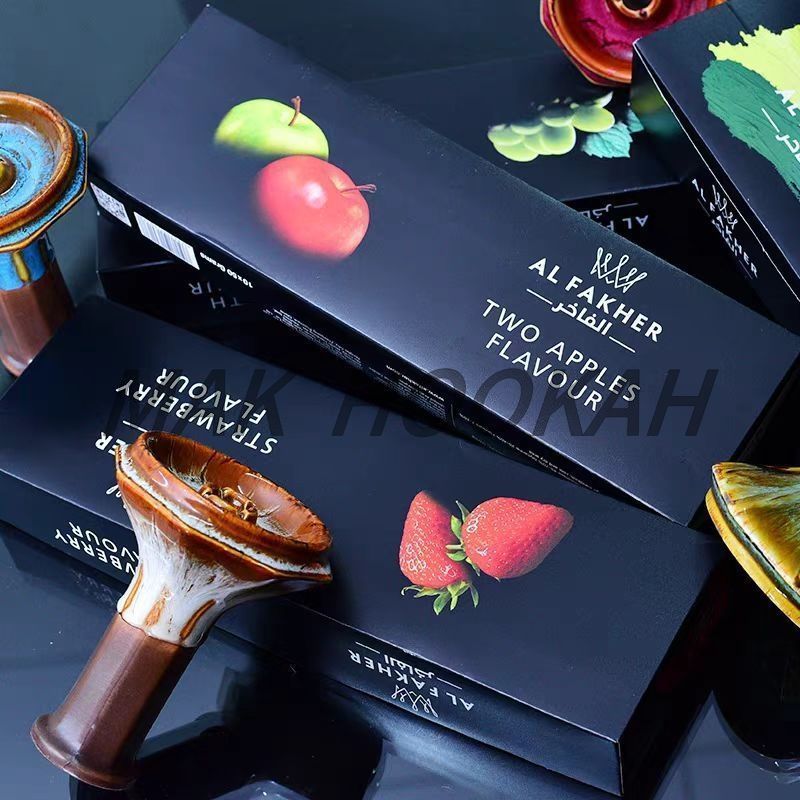 Kem Alfahe nhập khẩu từ Dubai, hương vị trái cây, hộp đen 50g - Kem nước Ả Rập