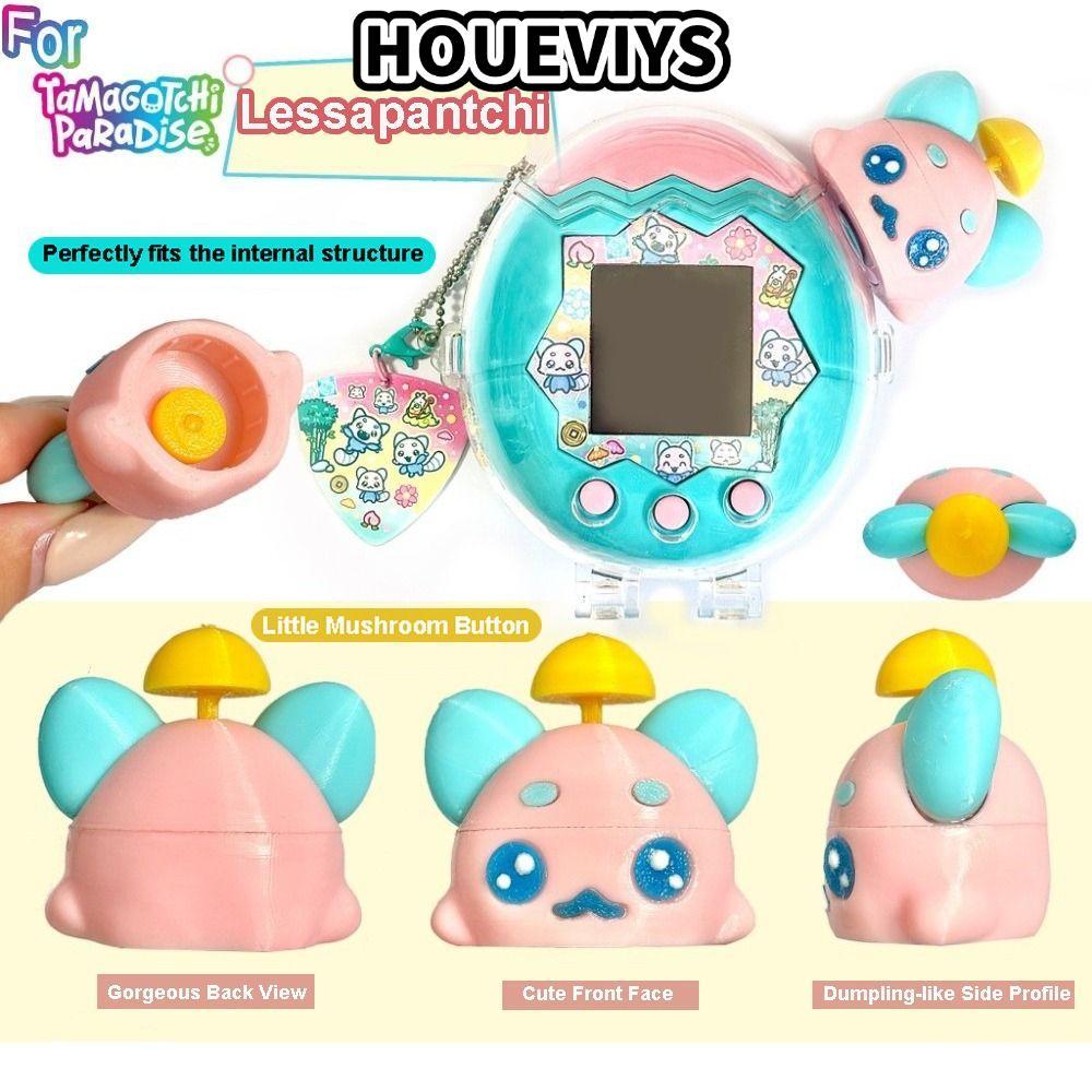 HOUEVIYS Núm Nắp, In Nút Lessapantchi, Phụ Kiện Trò Chơi Phần DIY Trang Trí Núm PETG Bảo Vệ Cho Tama