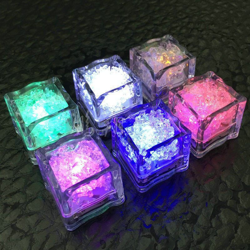 TB Spot Goods#Baby Bathing Artifact Glowing Magic Ice Cube Light Children's Water Play Baby Boys Gir