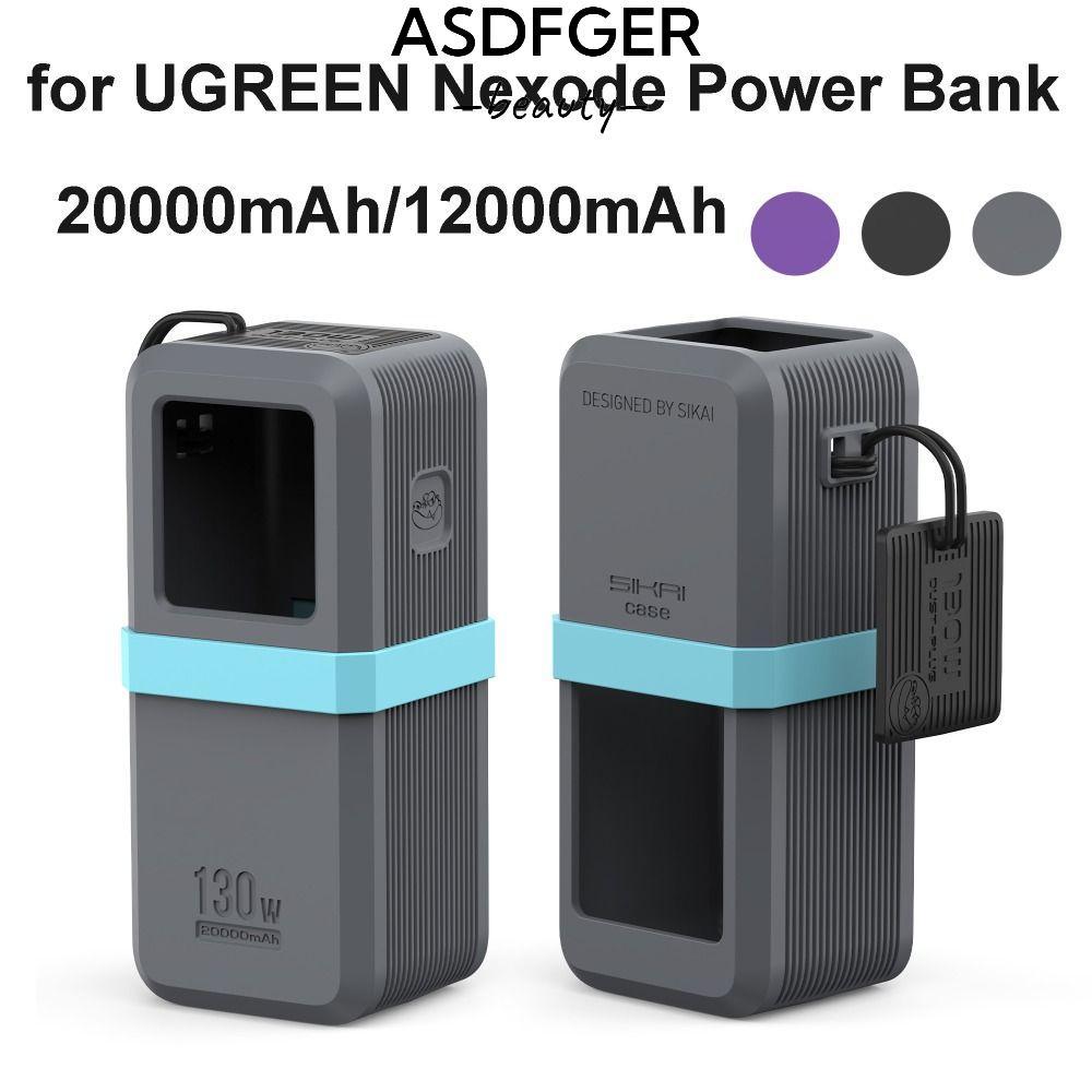 ASDFGER Bảo vệ, Silicon chống bụi, Hộp đựng mềm di động cho UGREEN Nexode Power Bank 20000mAh 130W /