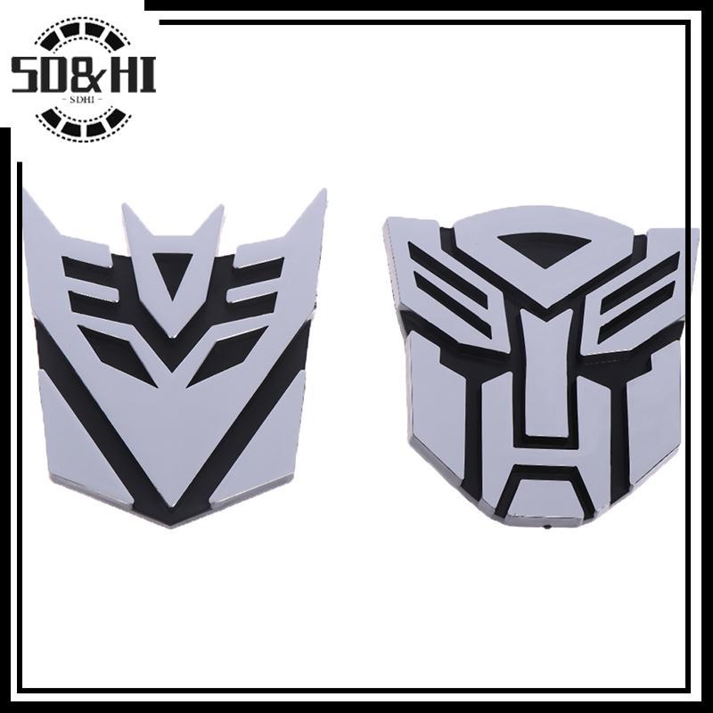 [SD & HI] Miếng dán bảo vệ Logo 3D Autobot Transformers Biểu tượng Autobots Decepticon Car Sticker (