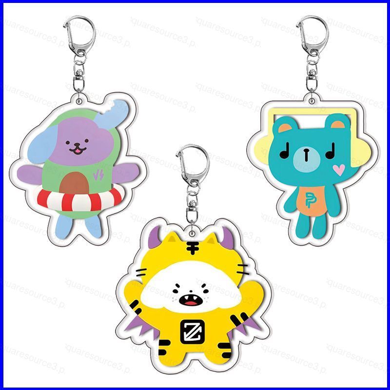 SQ3 TOMAFOX Acrylic Móc Khóa Jaidee Hoạt Hình Mặt Dây Chuyền GMMTV CP Túi Phụ Kiện Ngôi Sao Anime Ng