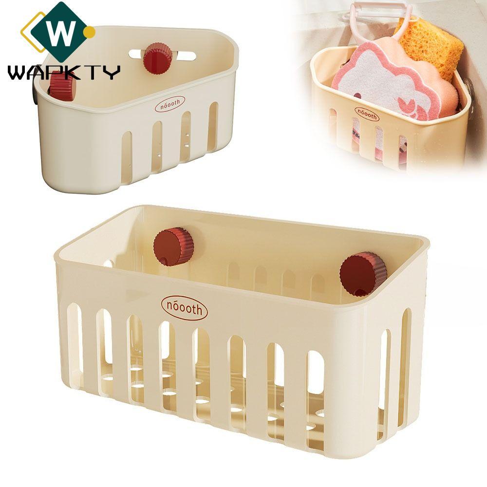 Giá thoát nước bồn rửa WAPKTY, Cốc hút xoay Kệ góc phòng tắm đa chức năng, Tam giác treo tường tiện 