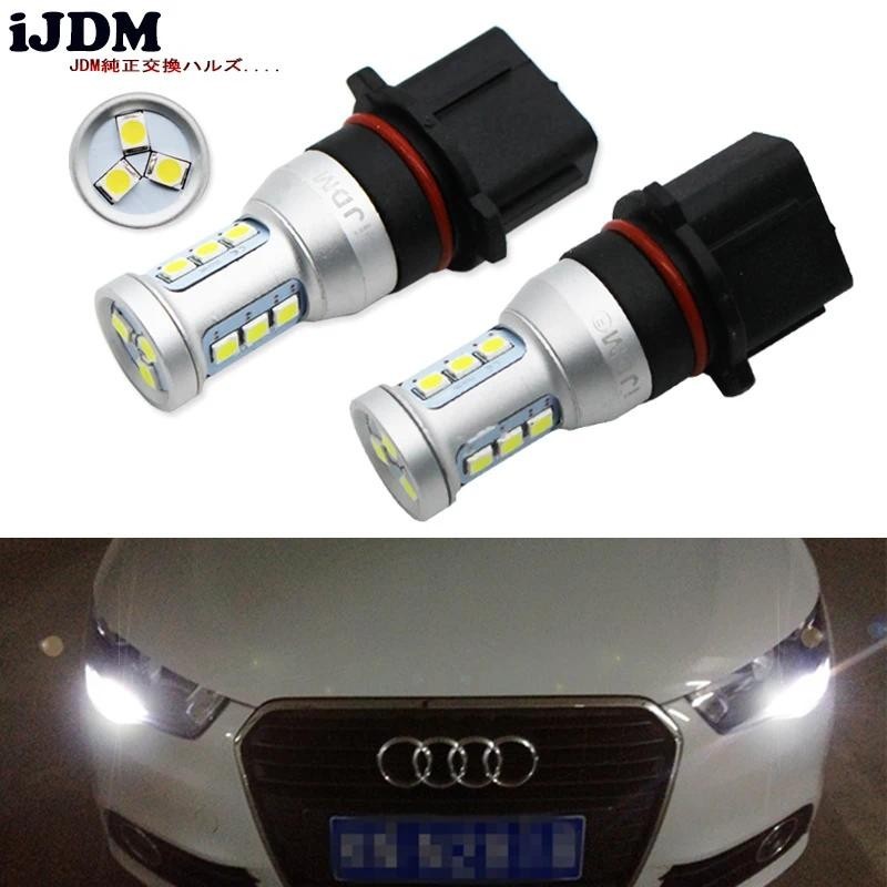 IJDM Auto P13W LED Lỗi Miễn Phí Canbus 12SMD-3030 SH24W Bóng Đèn LED Cho 2008-2012 Audi A4 Q5 Đèn Ch