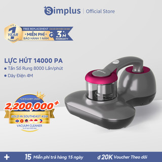  Simplus Máy Hút Bụi Giường Nệm Lực Hút Mạnh 14000Pa CMYH004 - Bảo Hành 1 Năm 1 Đổi 1 