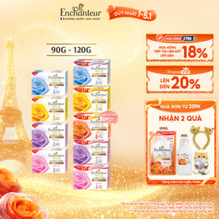  Xà bông cục Enchanteur hương nước hoa 90g   120g  5 mùi hương  