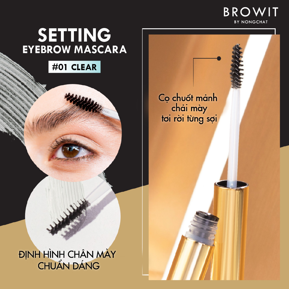 Mascara Định Hình Chân Mày Browit Setting EyeBrow Mascara 2g | BigBuy360 - bigbuy360.vn