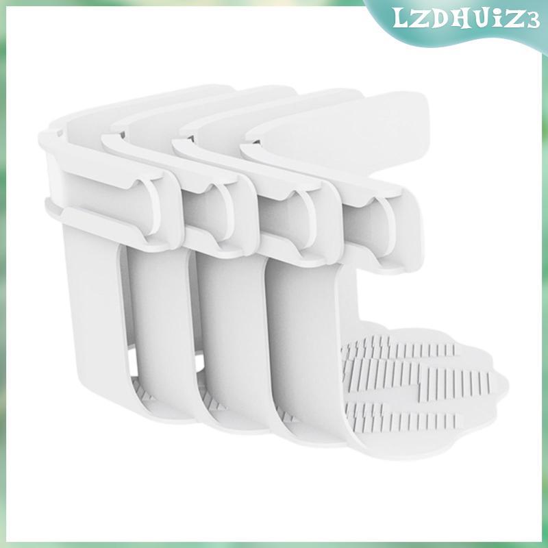 4x Giá đỡ ga trải giường Nệm ga trải giường Chốt góc cho ký túc xá Full King