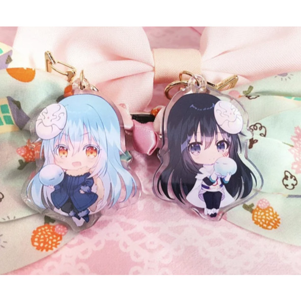 Genshin Impact Acrylic Keychain - Keqing, Yelan, Ayaka