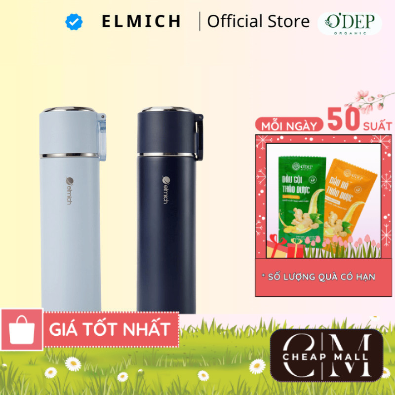 Bình giữ nhiệt inox 316 Elmich EL8315 dung tích 480ml , Hàng chính hãng - CHEAP CMO