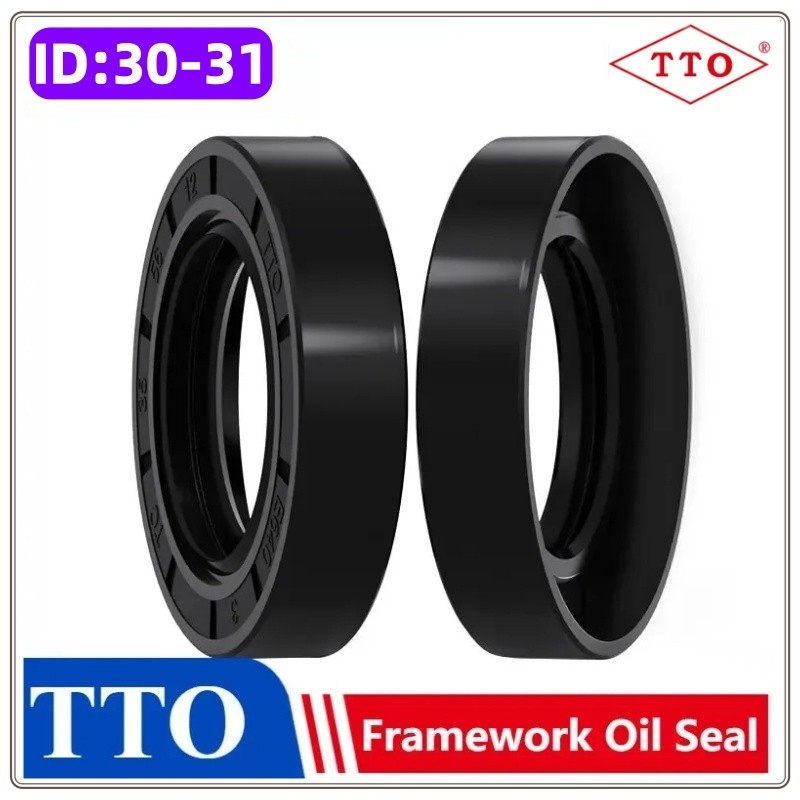 Phốt dầu bộ xương TTO TC 30 / 31 * 45 / 46 / 47 / 48 / 49 * 6 / 7 / 8 / 10 / 12 Nitrile TC 30 * 45 *