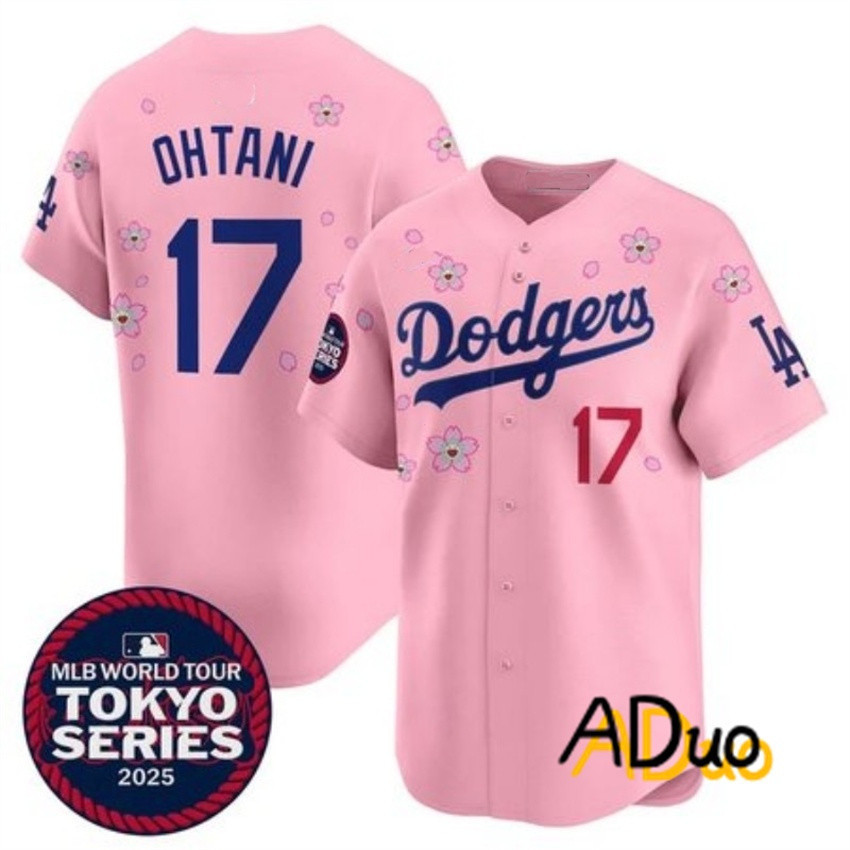 Áo sơ mi nam Los Angeles Dodgers số 17 Shohei Ohtani - Bộ sưu tập Tokyo Series 2025