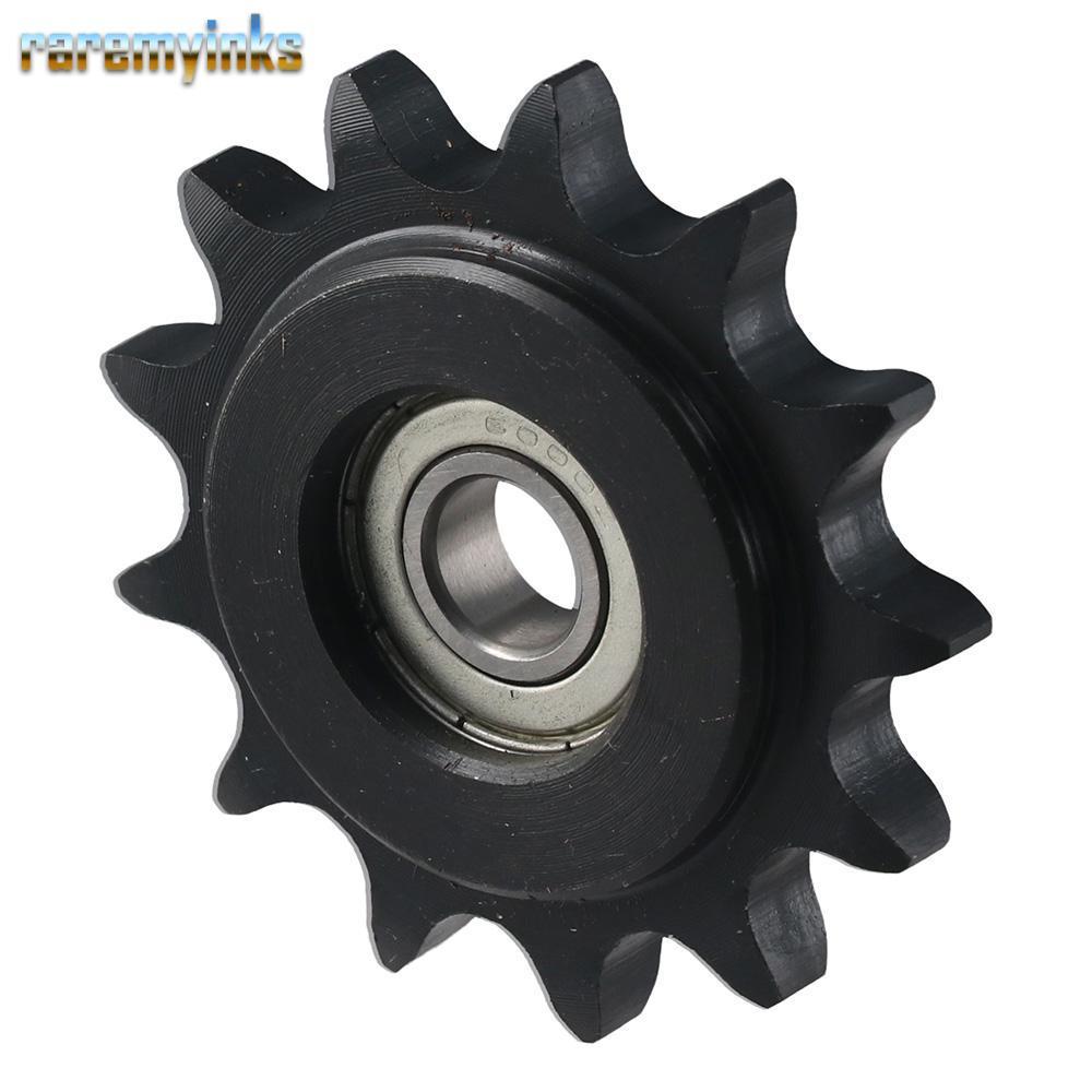 RAREM Chain Idler Sprocket, 10mm Bore 1 / 2 "Pitch C45 Bánh răng làm biếng lồi bằng thép Carbon, Chu