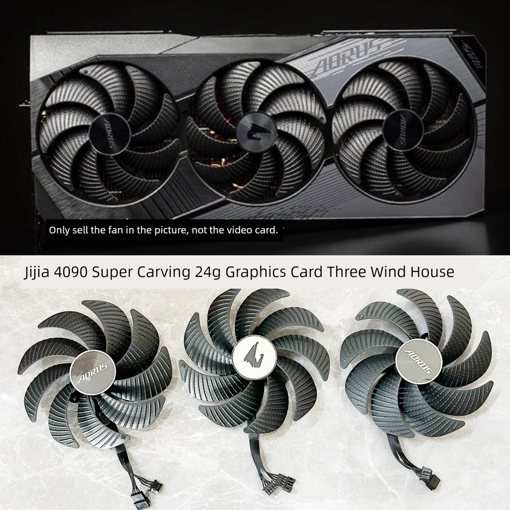 Quạt Card đồ họa siêu chạm khắc Gigabyte AORUS RTX4070 4080S 4080super 4090 MASTER