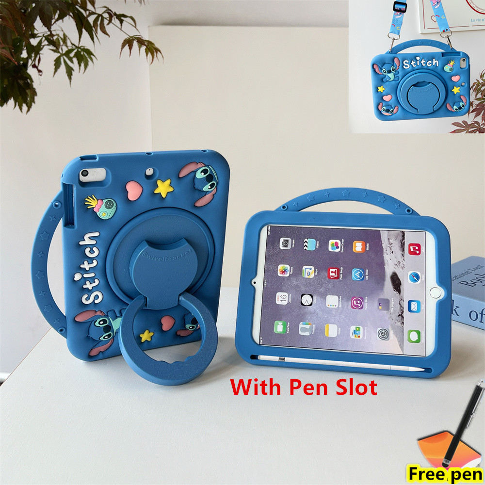 Ốp lưng tương thích cho Xiaomi Pad 5 MiPad 5 Pro 5G 11inch 2021 360° Xoay Độ Xoay Chân Đế Dễ Thương 