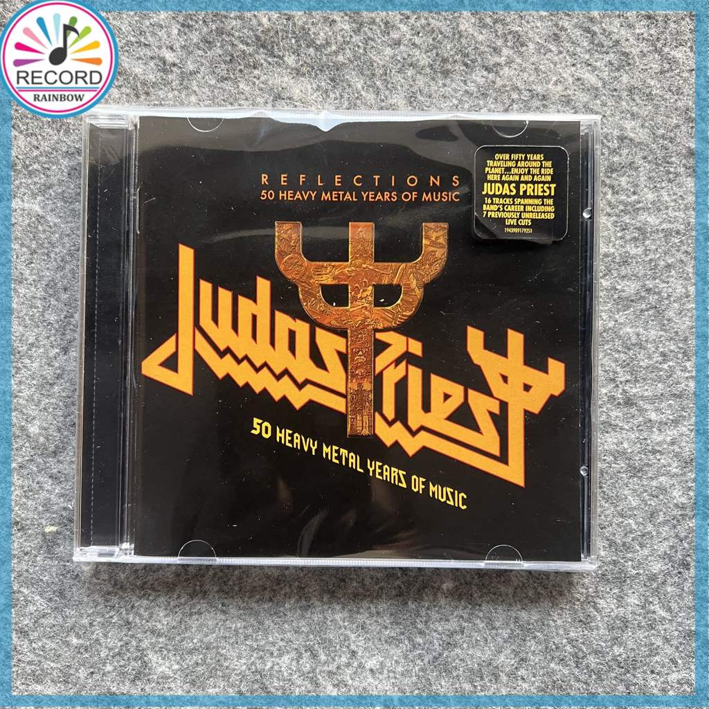 Judas Priest Reflections 50 Heavy Metal Years of Music CD Album [Đã niêm phong] Thương hiệu mới 1Z01
