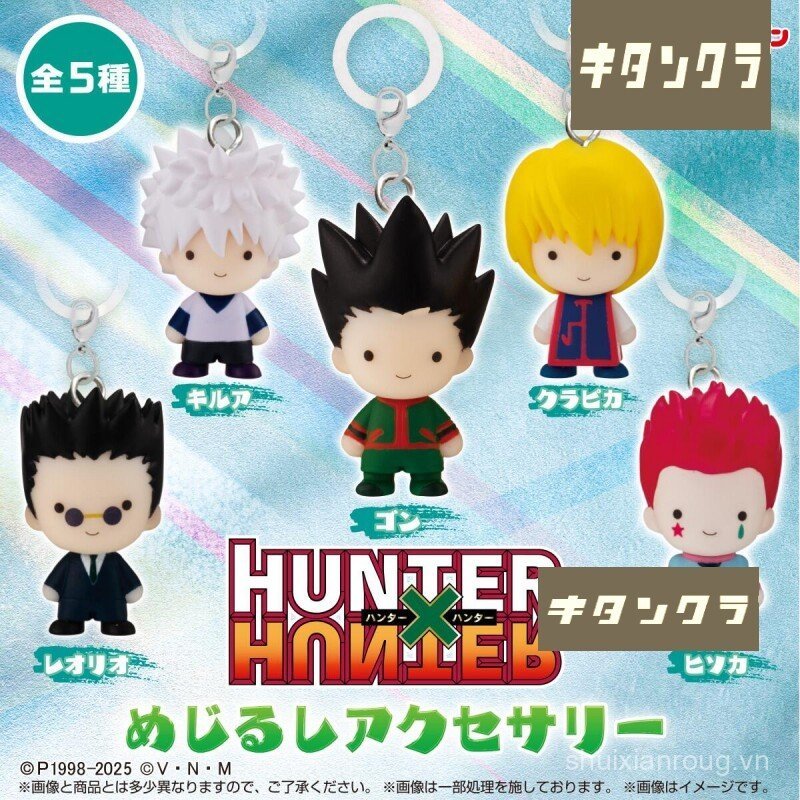 Hàng có sẵn Nhật Bản Full-Time Hunter Peas Mặt dây chuyền mắt HUNTER x HUNTER Capsule Toy