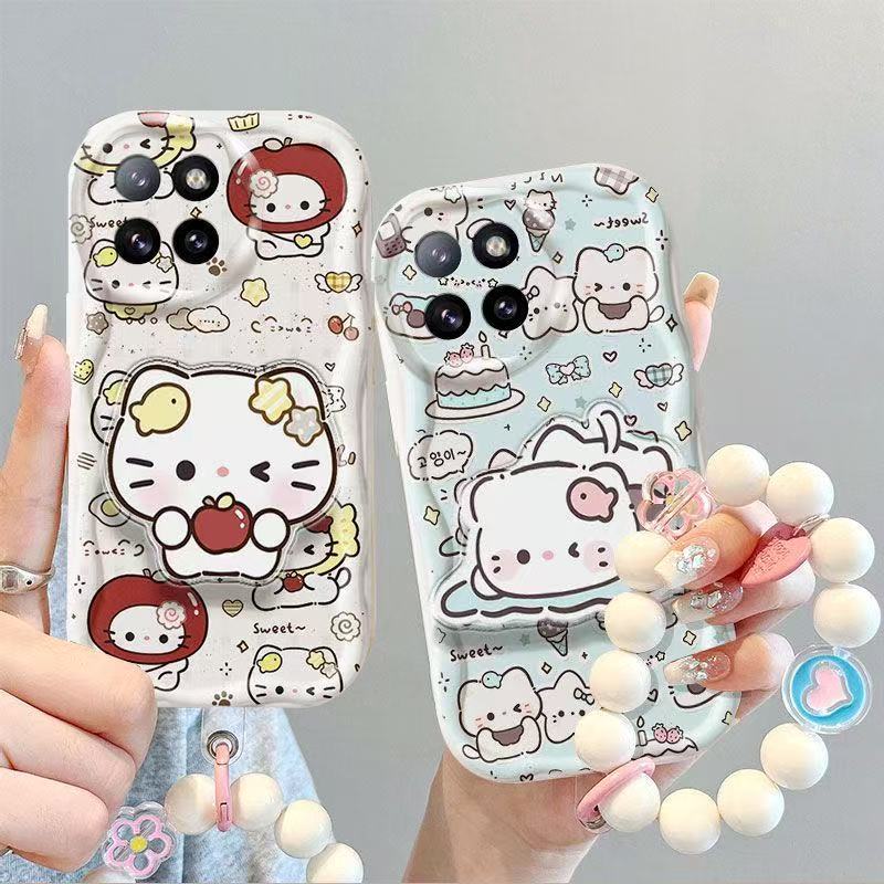 Dành Cho One Plus ace 5 1 + ace 5 Pro Vỏ Điện Thoại Hoạt Hình Túi Khí Vỏ Bảo Vệ
