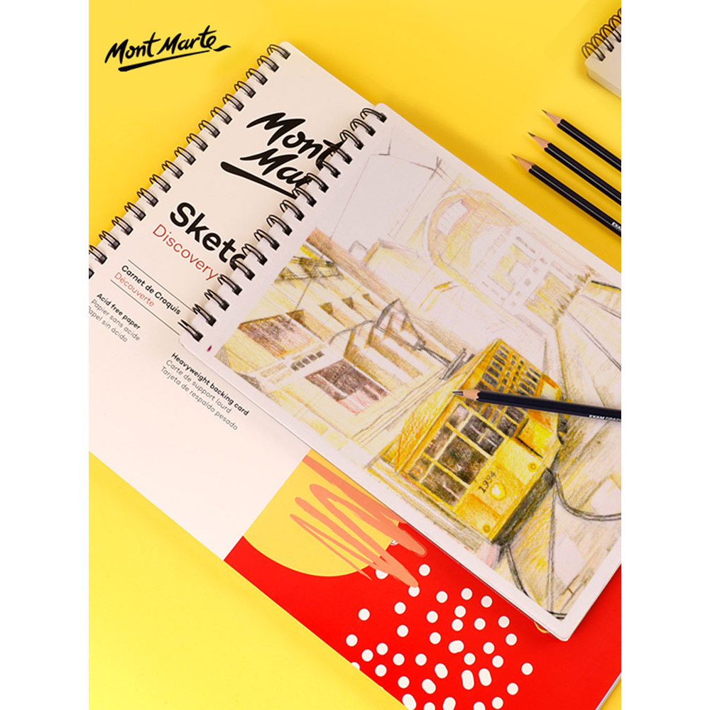 Montmartre A4 Sketchbook Trống Sketchbook Sketchbook Sách Tranh Nghệ Thuật 8k16kA35 Sách Vẽ Tay