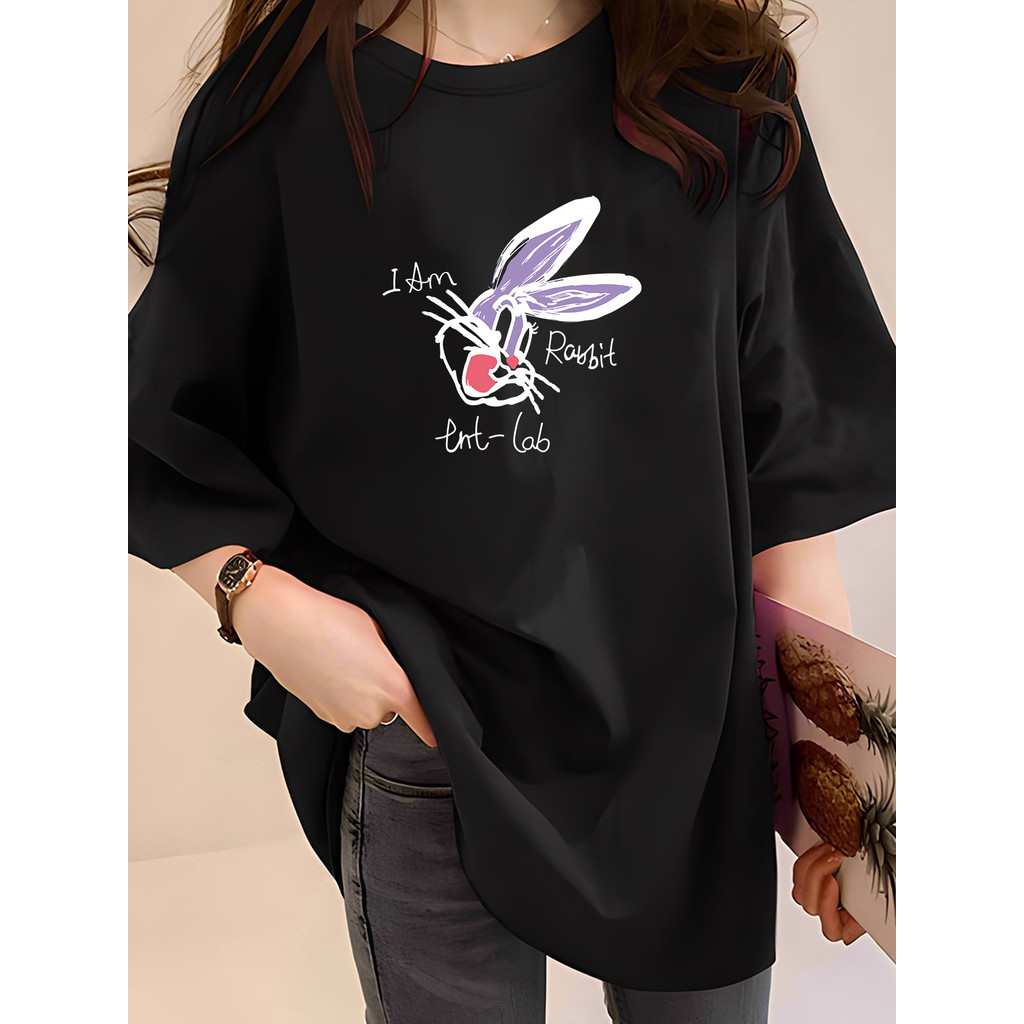 Áo Thun Plus Size Nữ Cơ Bản Essence - 2G9300
