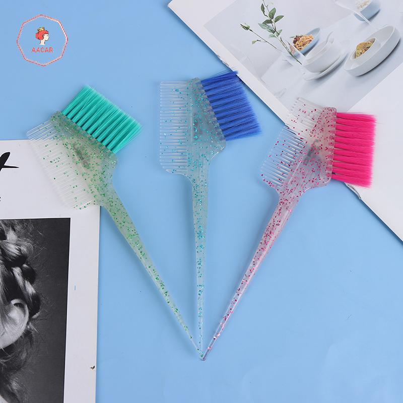 AACAR Pro Salon Hair Color Hair Dye Brush Lược nhuộm tóc Root Hair Bleach Tint Brush *
