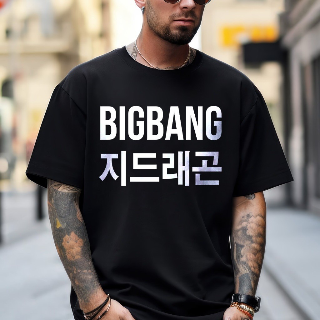 Áo thun Big Bang G-Dragon Taeyang Daesung T.O.P Seung Ri K-Pop Oversize Local Brand 516
