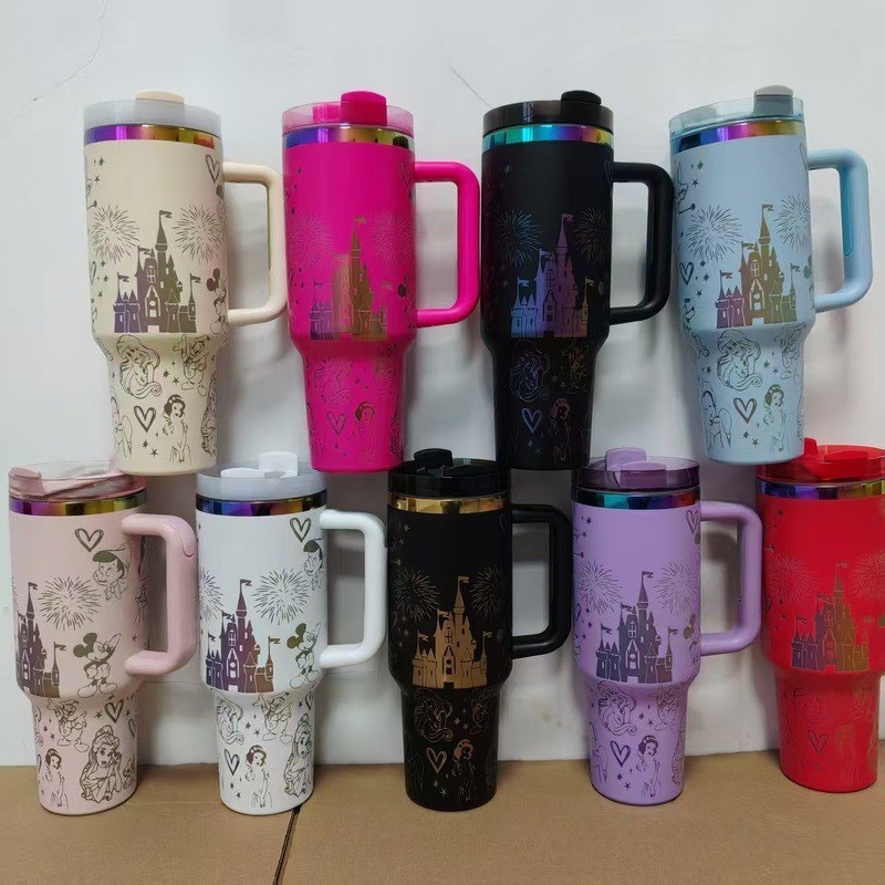 Mỹ Icemaster Cup Nồi Bụng Cup Stanley Stanley Thermos Cup 40oz Cốc Ô Tô Cốc Nước Dung Tích Lớn