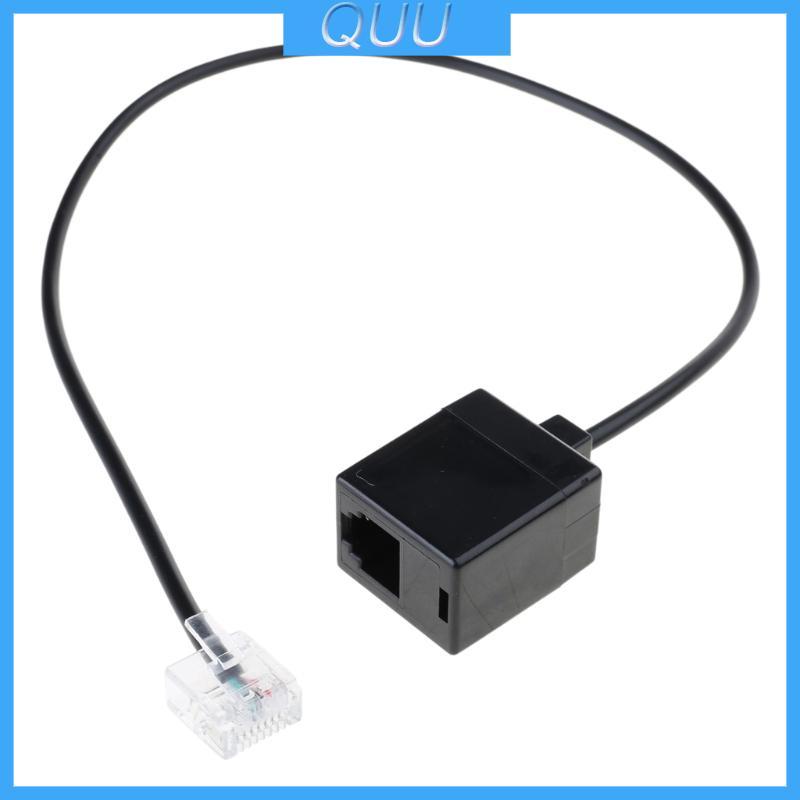 RJ45 to RJ11 Converter Cable for Landline Connection RJ45 8P8C to RJ11 6P6C Cord