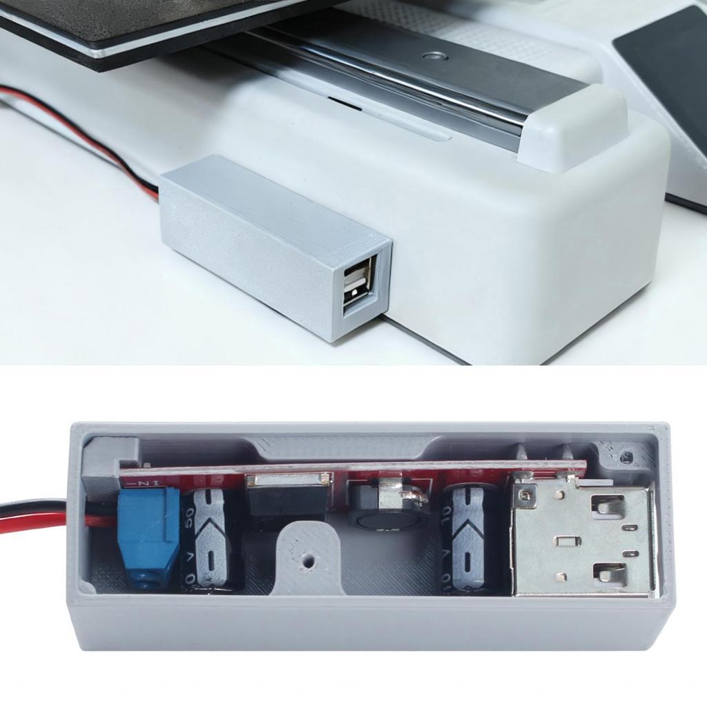 Lifemy USB Hub Adapter Bộ Phù Hợp Cho Bambu Lab A1 Mini 3D Máy In AMS Lite Port Sang Dual Power Down