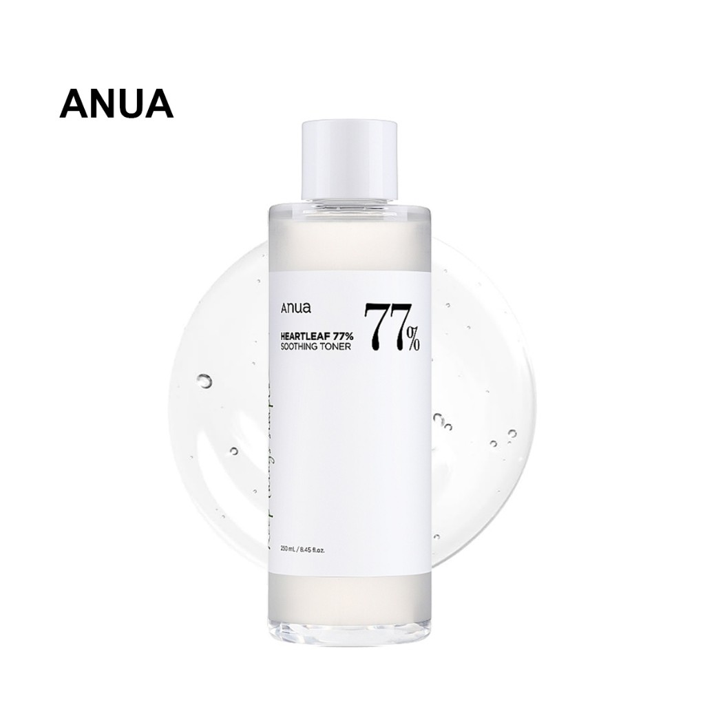 Anua 77% Heartleaf Soothing Toner 250ml Nước Cân Bằng