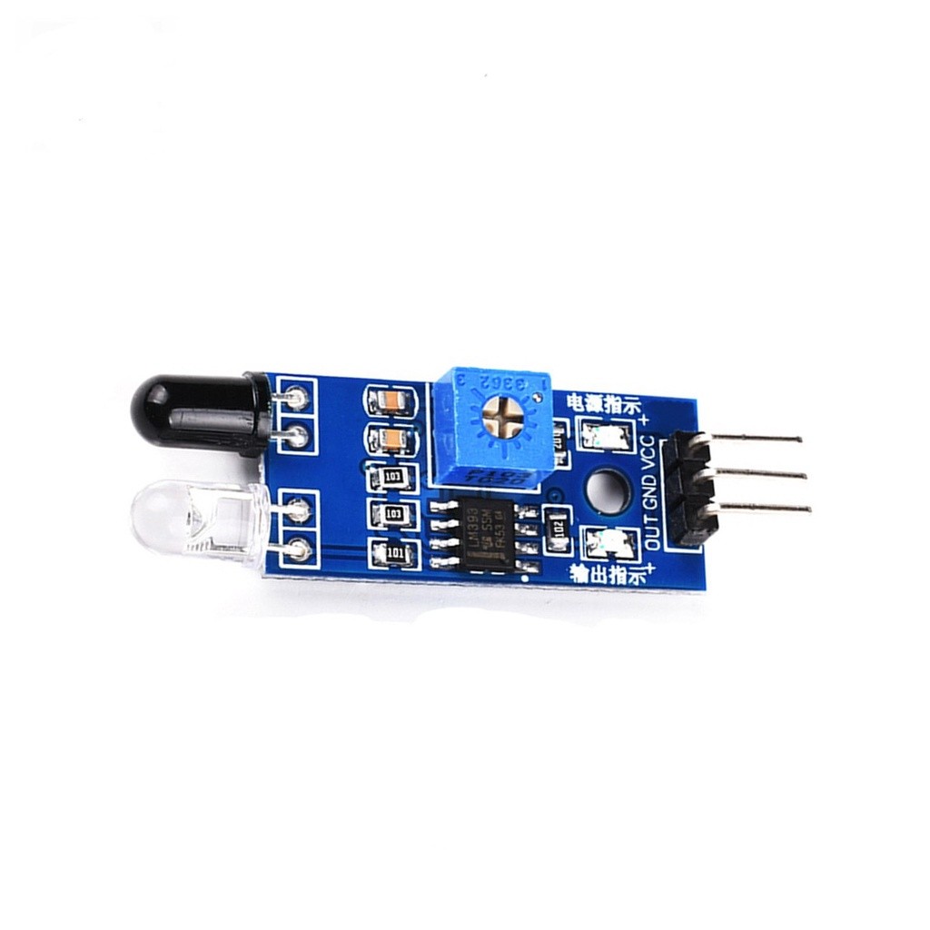 Mạch Module Cảm Biến Hồng Ngoại LM393 - Dò Đường Tránh Vật Cản