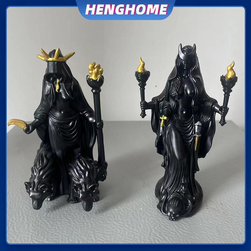 HENGHOME Hekate Niktipolos, Phù thủy của đêm, Địa ngục Hekate Phōsphoros Light-Bringer Hoặc Tượng ng