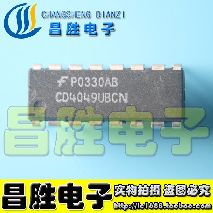 (5 chiếc) CD4049BE UD4049UBE C4049UBCN HEF4049 HCF4049 chip ic còn hàng 2RDQ