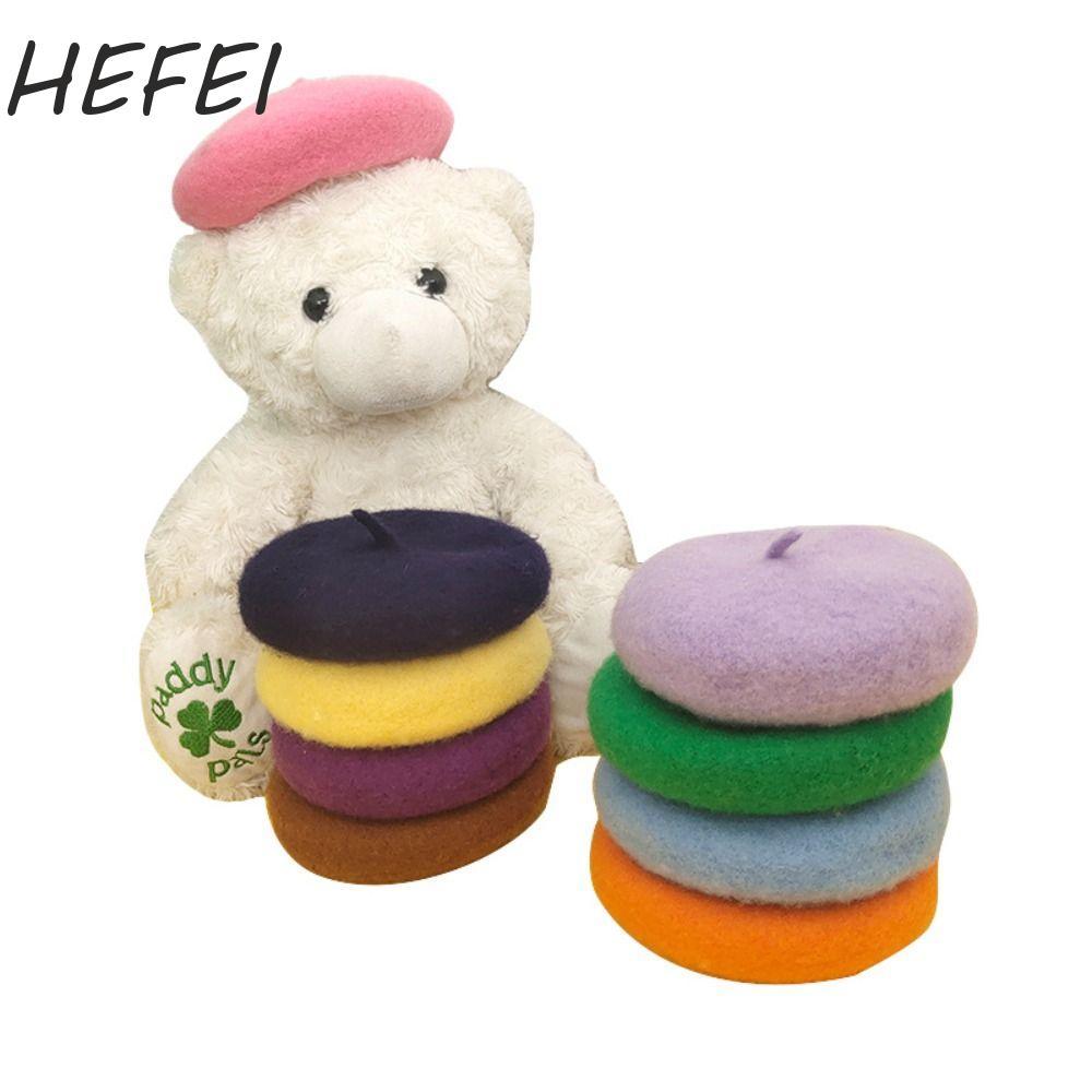 HEFEI Mũ mèo HEFEI Màu trơn Sáng tạo Ins 1 chiếc Mũ cho thú cưng