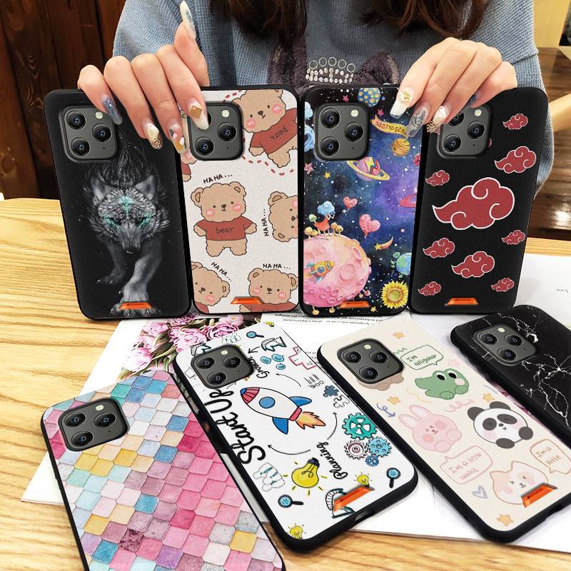 Ốp Điện Thoại Bảo Vệ TPU Cho Blackview BV5300 / Pro / Plus / Scal S70 / Pro Chống Bụi Dễ Thương Chốn