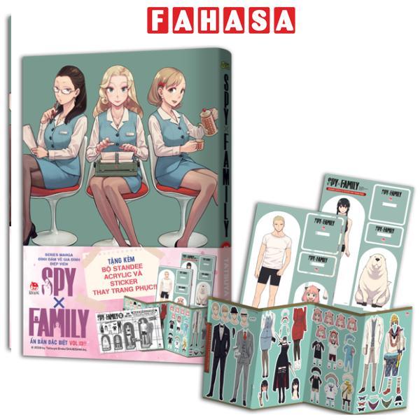 Sách - Spy X Family - Tập 13 - Bản Đặc Biệt - Tặng Kèm Set Standee Acrylic + Set Sticker