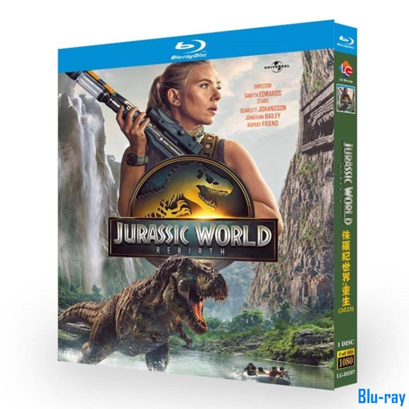 [THƯƠNG HIỆU MỚI SEALED] Phim Mỹ Jurassic World 4‎ / Jurassic World: Rebirth (2025) Hộp Blu-ray 1 Đĩ