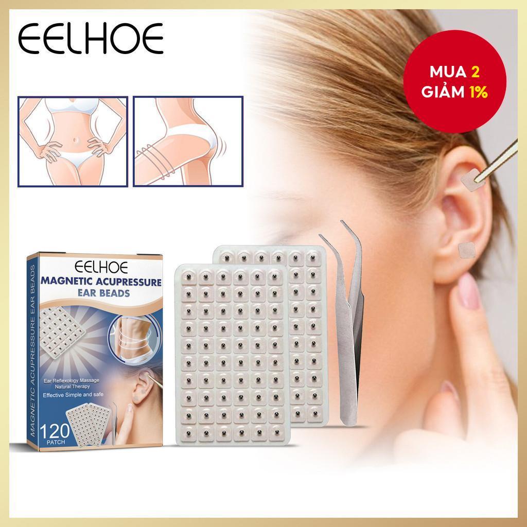 Eelhoe Hạt Nam Châm Bấm Huyệt Giảm Cân Làm Săn Chắc Chống Nhăn Liệu Pháp Nhĩ Châm Cứu Miếng Dán Nhĩ 