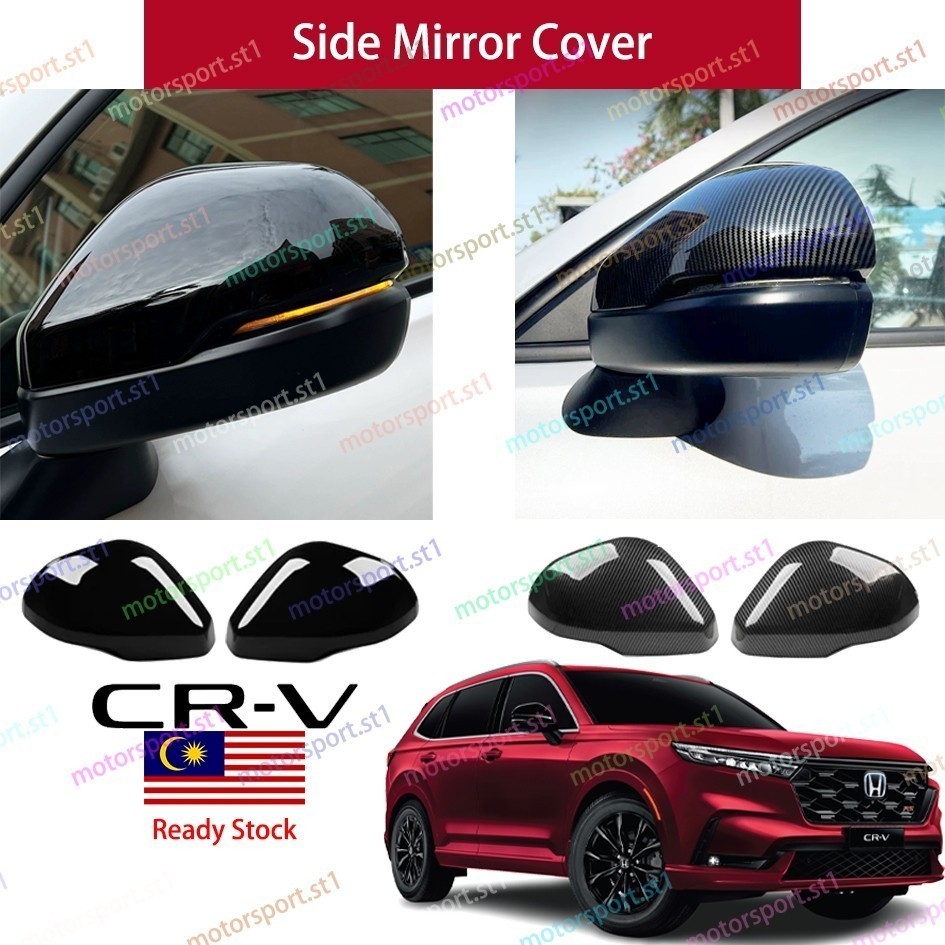 [HÀNG CÓ SẴN] Vỏ gương chiếu hậu Honda CRV 2024 Thiết kế thể thao bằng sợi Carbon cho CRV 2024 1.5 S