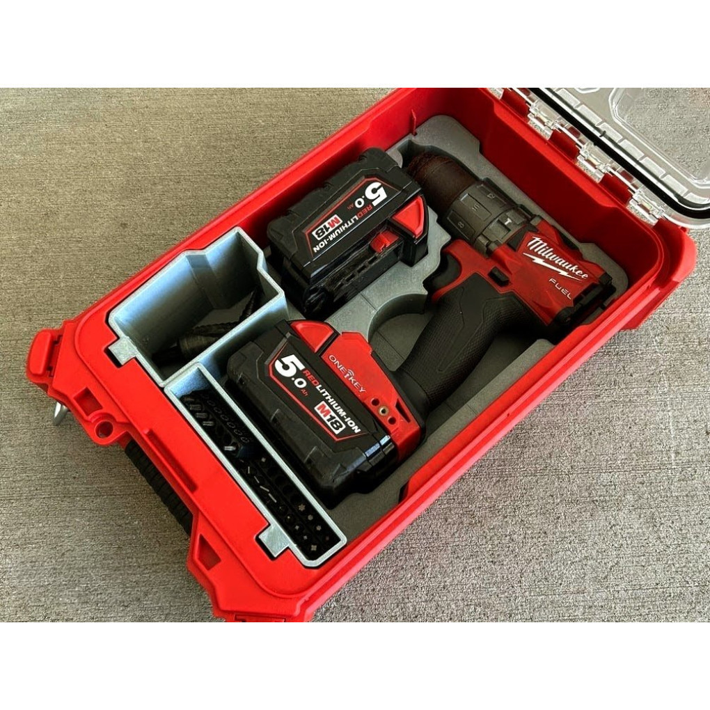 Khay đựng máy khoan Milwaukee M18FPD2 -2804 cho thùng Packout 8435