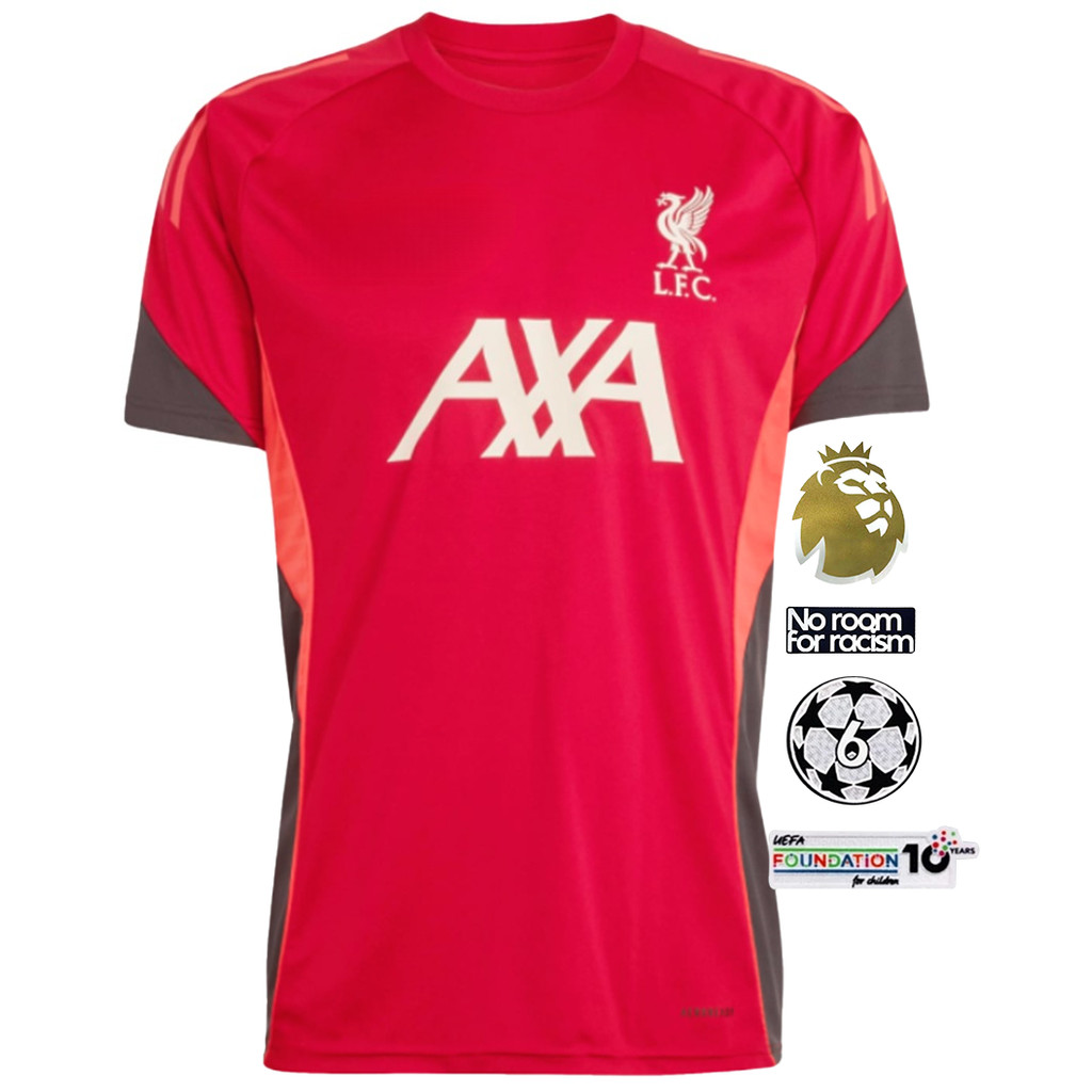 2025 / 26 Liverpool Red Pre-Match Training Kit Áo bóng đá nam S-4XL