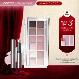 Combo JOOCYEE  Phấn Mắt 12 Ô Eyes Shadow và Thỏi Bắt Sáng HighLighter Căng Sáng Lâu Trôi 