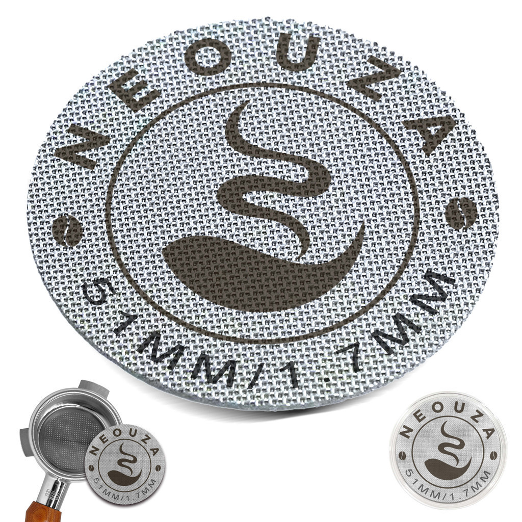 NEOUZA Espresso Puck Screen49mm 51mm 53,5mm 58,5mm Có thể tái sử dụng Độ dày 1,7mm 150μm Thép không 